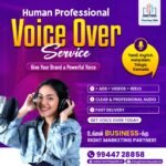 Professional voice over service
